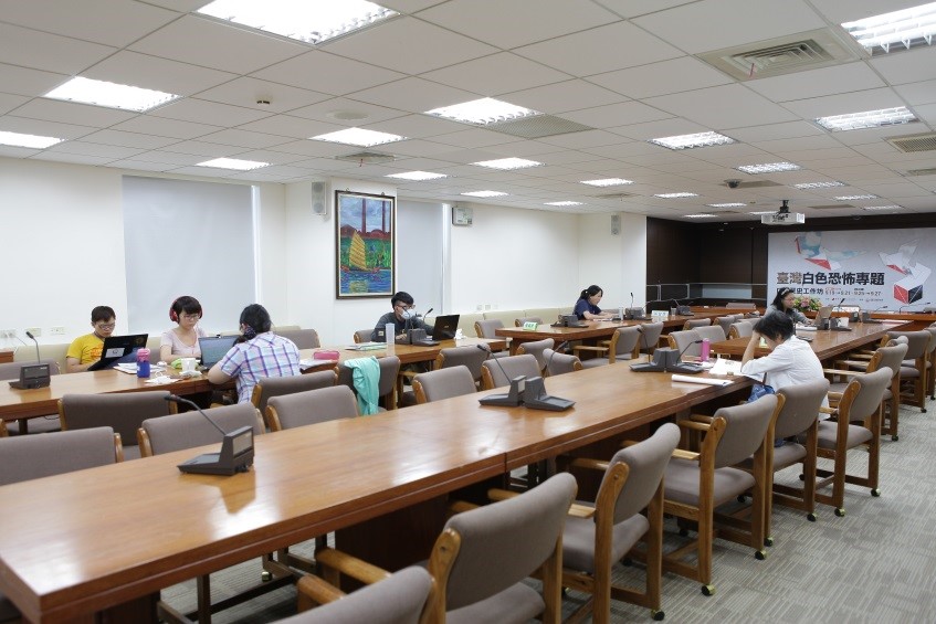 2014年9月19-20日第一組學員整稿情形(導師楊麗祝老師)