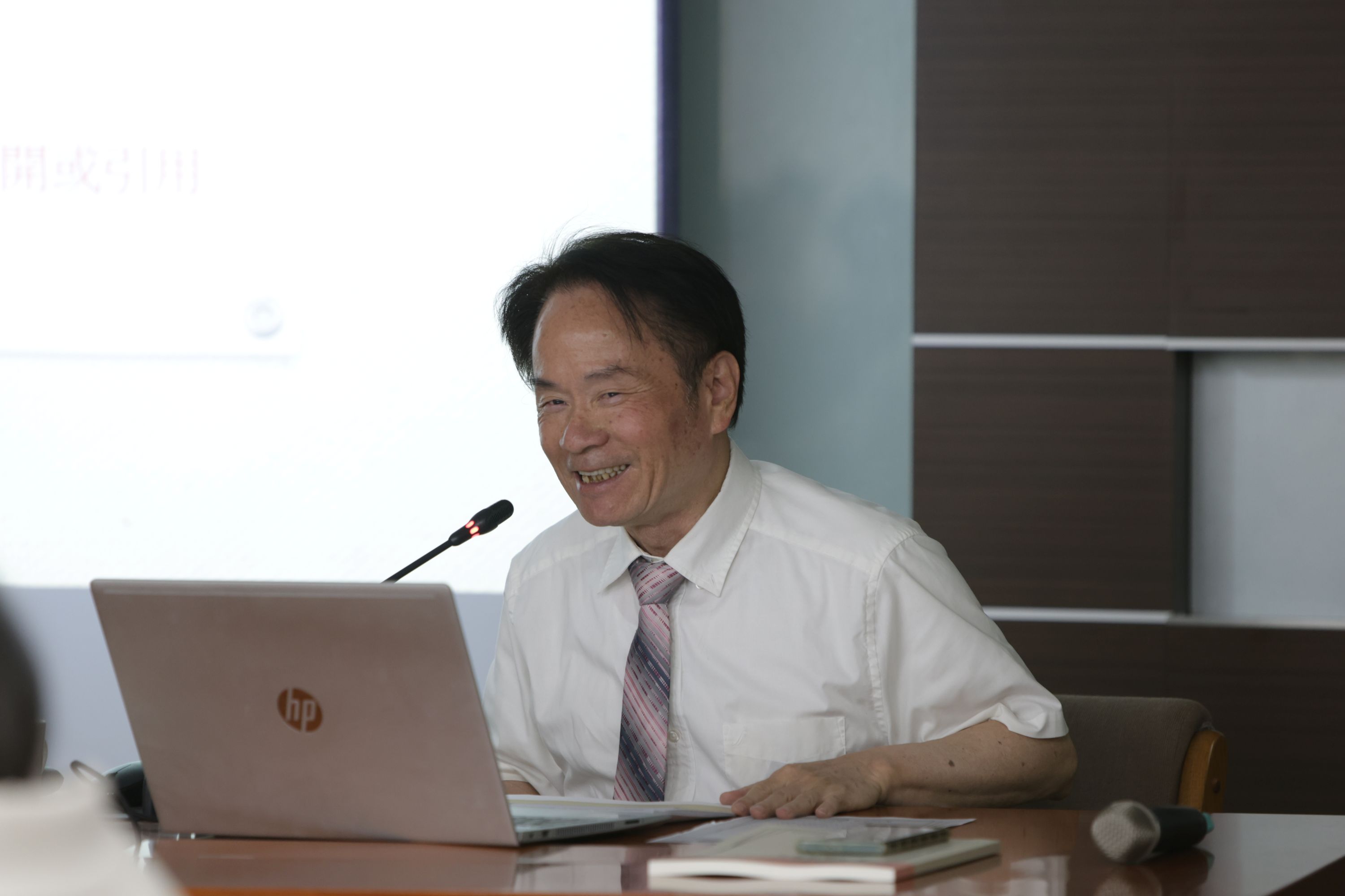 圖3：國史館陳儀深館長講課